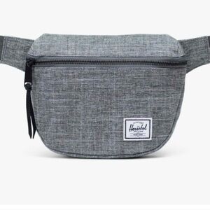 HERSHEL Gray Flannel Look Belt Bag NWOT